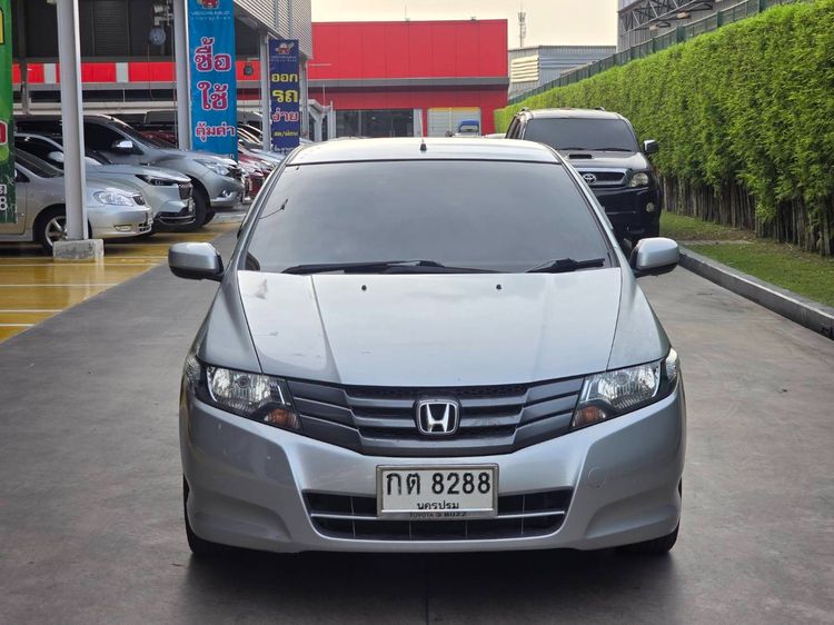 Honda City 2009 1.5 S Sedan เบนซิน ไม่ติดแก๊ส เกียร์อัตโนมัติ เทา รูปที่ 2