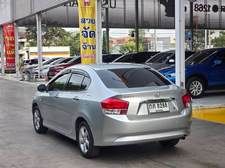 Honda City 2009 1.5 S Sedan เบนซิน ไม่ติดแก๊ส เกียร์อัตโนมัติ เทา รูปที่ 4
