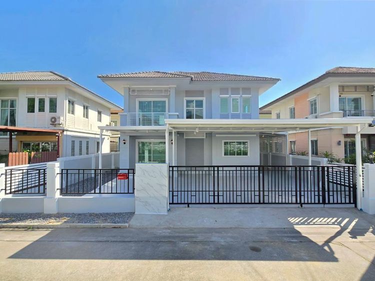 หลุดจอง พฤกษาวิลเลจ 29 บ้านสวยแต่งครบ 4 ห้องนอน พร้อมโอนพร้อมเข้าอยู่ทันที สไตล์มินิมอล 