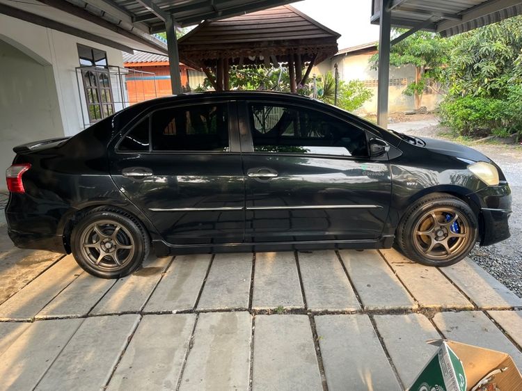 Toyota Vios 2009 1.5 E Sedan เบนซิน LPG เกียร์อัตโนมัติ ดำ รูปที่ 3