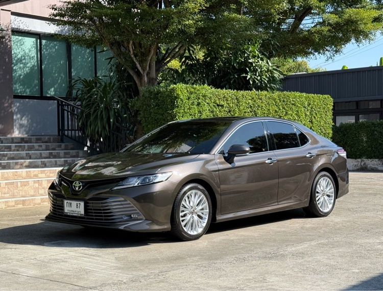 Toyota Camry 2021 2.5 G Sedan เบนซิน ไม่ติดแก๊ส เกียร์อัตโนมัติ น้ำตาล รูปที่ 4