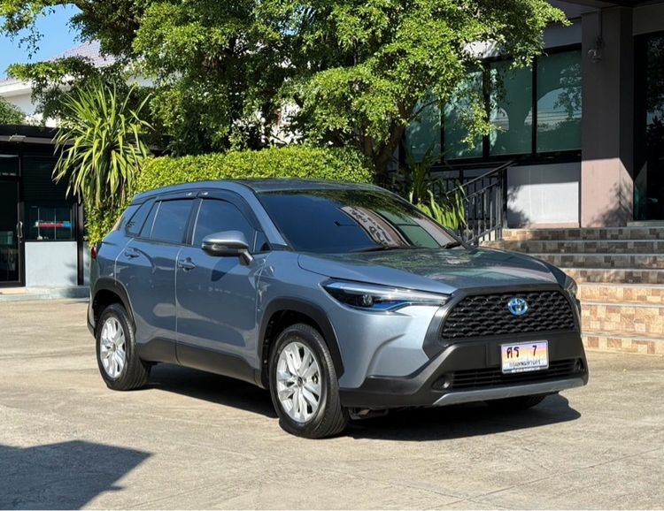 รถ Toyota Corolla Cross 1.8 Hybrid Smart สี เทา