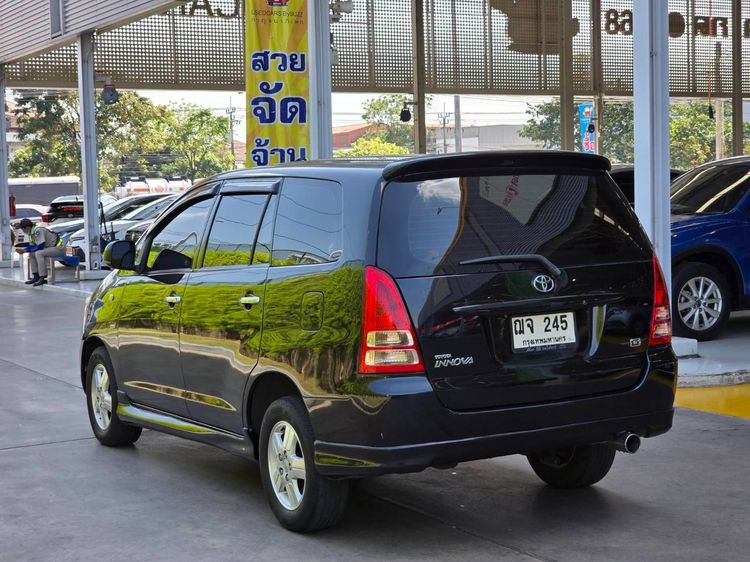 Toyota Innova 2008 2.0 G Utility-car เบนซิน ไม่ติดแก๊ส เกียร์อัตโนมัติ ดำ รูปที่ 4