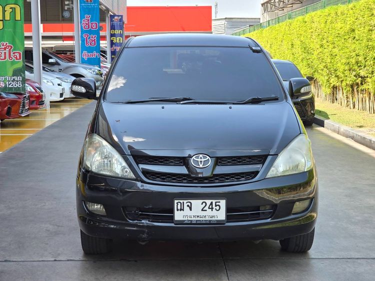 Toyota Innova 2008 2.0 G Utility-car เบนซิน ไม่ติดแก๊ส เกียร์อัตโนมัติ ดำ รูปที่ 2
