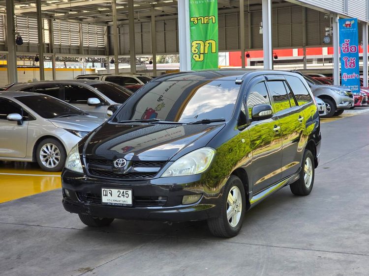 Toyota Innova 2008 2.0 G Utility-car เบนซิน ไม่ติดแก๊ส เกียร์อัตโนมัติ ดำ รูปที่ 3