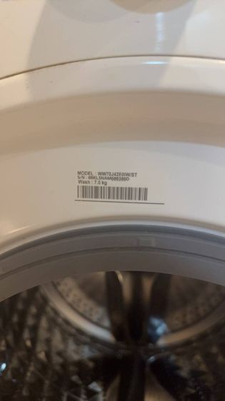 เครื่องซักผ้า Samsung ความจุ 7 กก รุ่น WW70J4201WST รูปที่ 2