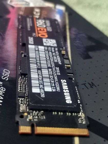 🔊ขาย Samsung 960EVO (MZ-V6E250) SSD M.2 PCIe NVMe SSD ความจุ 250GB มือสอง รูปที่ 6
