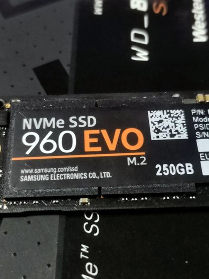 🔊ขาย Samsung 960EVO (MZ-V6E250) SSD M.2 PCIe NVMe SSD ความจุ 250GB มือสอง รูปที่ 2