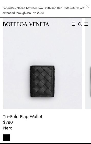 กระเป๋าสตาค์ Bottega Veneta  รูปที่ 7