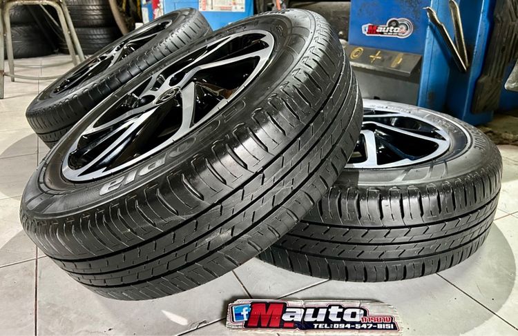 ล้อแท้TOYOTA YARIS VIOS ขอบ15 พร้อมยางบริสโตน 185 60 15 ปี23 ครบชุด รูปที่ 8