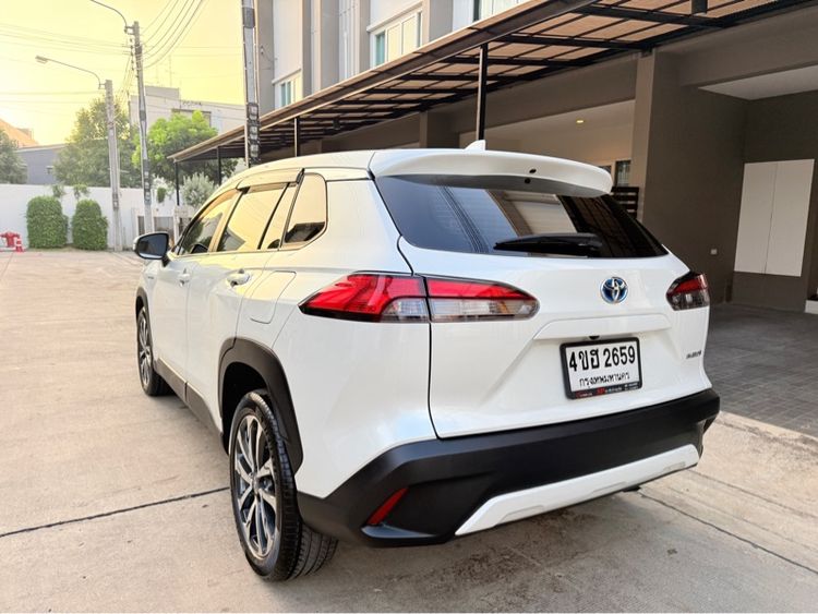 Toyota Corolla Cross 2020 1.8 Hybrid Premium Utility-car ไฮบริด ไม่ติดแก๊ส เกียร์อัตโนมัติ ขาว รูปที่ 3