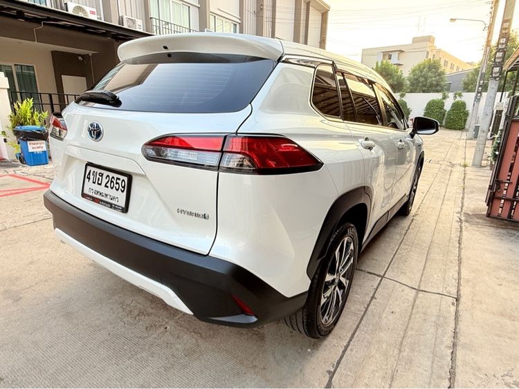 Toyota Corolla Cross 2020 1.8 Hybrid Premium Utility-car ไฮบริด ไม่ติดแก๊ส เกียร์อัตโนมัติ ขาว รูปที่ 4