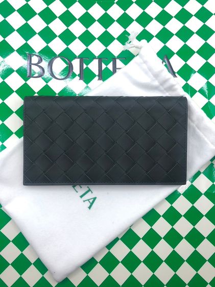 Bottega Slim Intrecciato Long Wallet รูปที่ 7