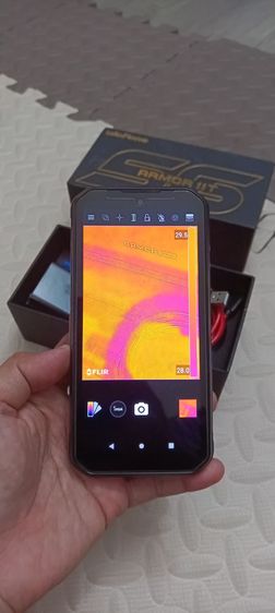  กล้องถ่ายความร้อน Ulefone Armor 11T ใช้งานได้ปกติ (แบตบวม)ขายยกกล่องครับ ราคานี้รวมส่ง หรือนัดรับบางนาแบริ่ง รูปที่ 7