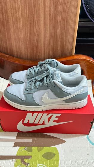 ขาว หนัง PU รองเท้าผ้าใบ UK 10 | EU 44 2/3 | US 10.5 Nike dunk low retro prm