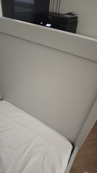 ส่งต่อ เตียงเด็ก ikea sundvik สีเทา ไม่มีขายแล้ว รูปที่ 4