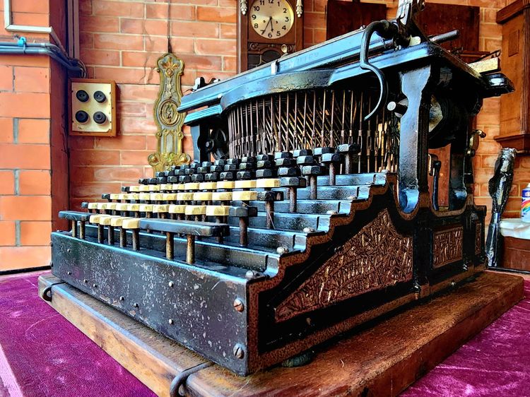 เครื่องพิมพ์ดีด smith premeir no.1 รูปที่ 9