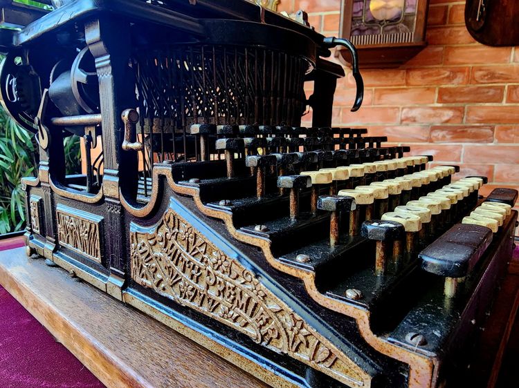 เครื่องพิมพ์ดีด smith premeir no.1 รูปที่ 13