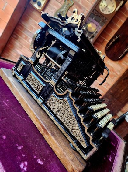 เครื่องพิมพ์ดีด smith premeir no.1 รูปที่ 17