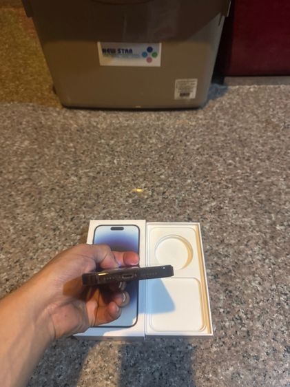 ขายไอโฟน14ProMaxสีPurple128กิ๊กมีกล่องสูนTrueสวยๆใช้งานดีถูกมากก รูปที่ 4