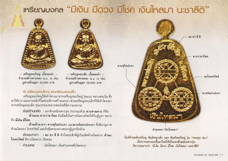 เหรียญจอบเล็กหลวงพ่อเงิน วัดบางคลาน รูปที่ 13