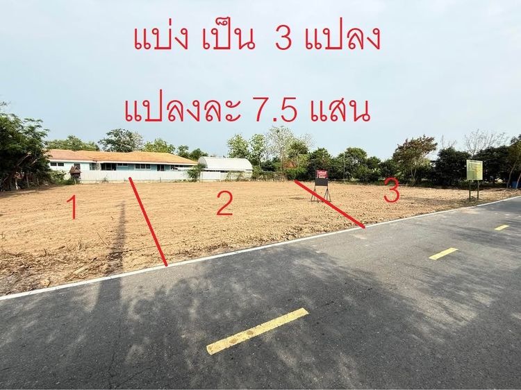  ขายที่ดินทำเลดี ที่ถมแล้ว ใกล้ถนนลาดยาง เส้นเก้าห้อง 3351 - บางแม่หม้าย