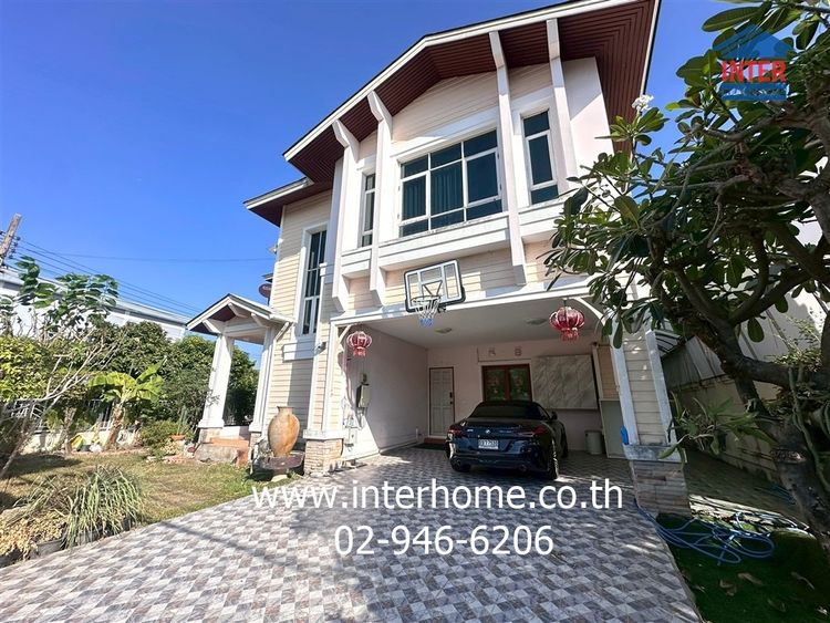 บ้านเดี่ยว 2 ชั้น 107.2 ตร.ว. หมู่บ้านปริญสิริ นวมินทร์ ระหว่างซอยนวมินทร์87-89 ถนนนวมินทร์ ถนนลาดพร้าว ถนนเกษตร-นวมินทร์ เขตบึงกุ่ม กรุงเทพ รูปที่ 2