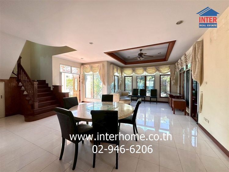 บ้านเดี่ยว 2 ชั้น 107.2 ตร.ว. หมู่บ้านปริญสิริ นวมินทร์ ระหว่างซอยนวมินทร์87-89 ถนนนวมินทร์ ถนนลาดพร้าว ถนนเกษตร-นวมินทร์ เขตบึงกุ่ม กรุงเทพ รูปที่ 3