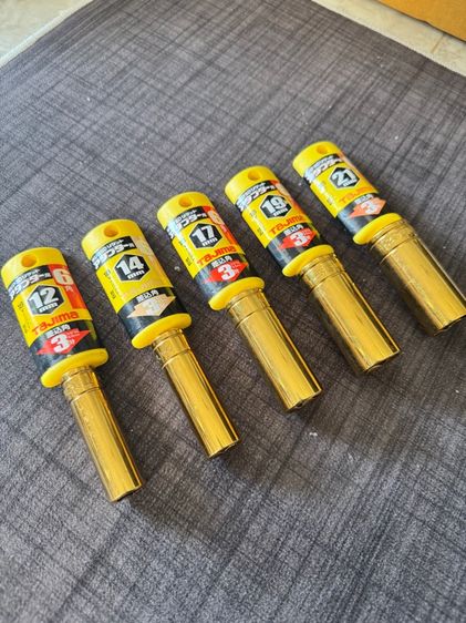 ลูกบล็อกทอง Tajima 4 หุนหรือ ครึ่งนิ้ว เบอร์ 8 13 19 30 mm รูปที่ 4