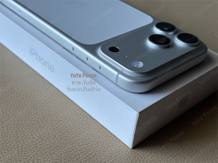 iPhone 17 Pro max 256 gb แบต 100 รอบชาร์จ 12 รอบ สีเงิน รูปที่ 5