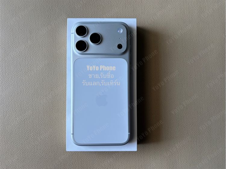 iPhone 17 Pro max 256 gb แบต 100 รอบชาร์จ 12 รอบ สีเงิน รูปที่ 2