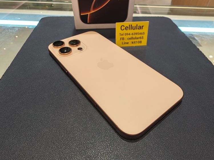 iPhone 16 Pro Max 256GB ประกันศูนย์8เดือนกว่า Batt100 เครื่องนอก ครบกล่อง รูปที่ 6