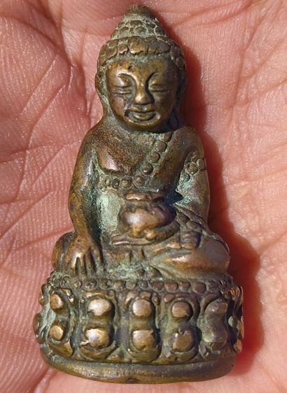 พระสมเด็จพิมพ์ปรกโพธิ์เนื้อจัดเก่าค่ะ รูปที่ 16