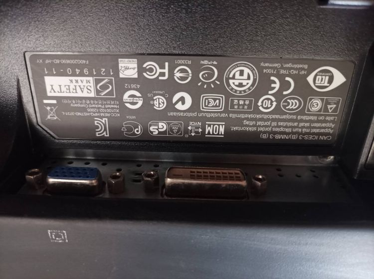 ถูกๆจอคอม HP หรือ ATEC ขนาด 20" มีพอรท dvi vga ไร้เส้นไร้จุด พร้อมใช้งาน ราคาเริ่มต้นเพียง 490 บาท ตามนี้. รูปที่ 3