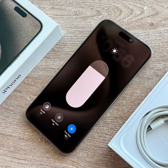 ขายเทิร์น iPhone 15 Pro Max 256 แบต 83 สวยๆไร้ตำหนิ สภาพเดิมๆ ใช้งานปกติทุกอย่าง ครบยกกล่อง รูปที่ 4