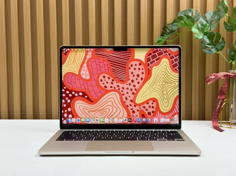 MacBook Air 13.6-inch M2 2022 Ram8GB SSD512GB Starlight apple care+ 23 June 2026