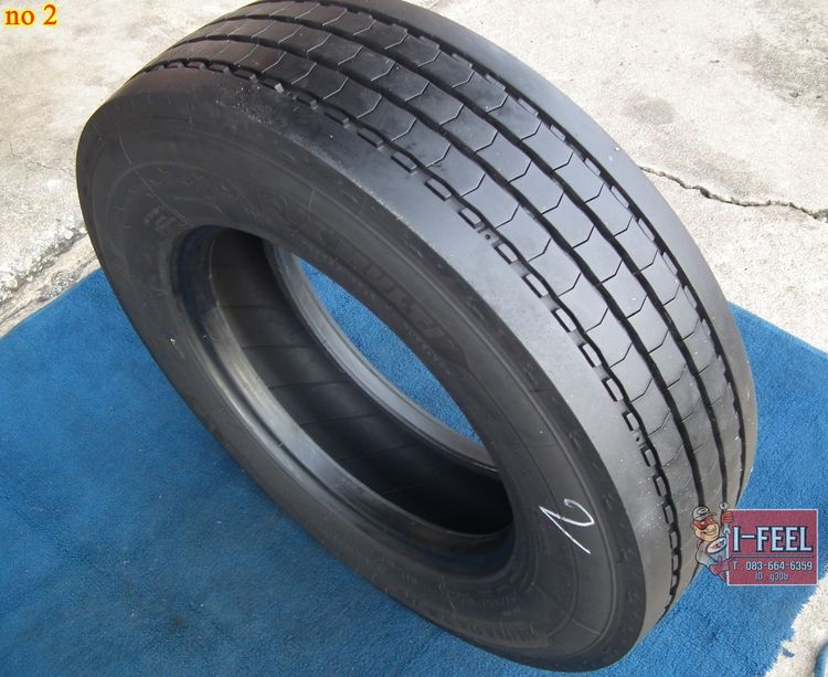 ยางเก่า บรรทุก 215-75r17.5 Michelin รุ่น x multi มี 6เส้น พร้อมใช้งาน รูปที่ 6