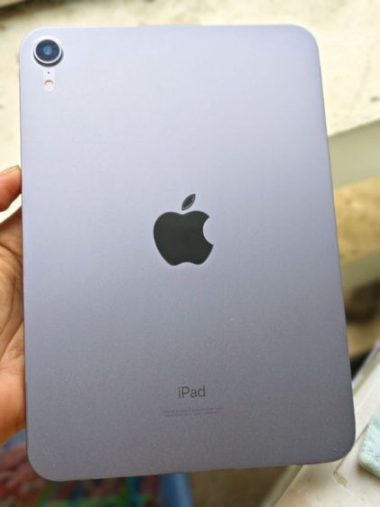 ขาย ipad mini 6.  256 G มือ2 ประกันยังเหลือ สีม่วง