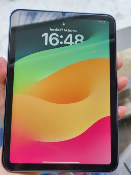ขาย ipad mini 6.  256 G มือ2 ประกันยังเหลือ สีม่วง รูปที่ 5