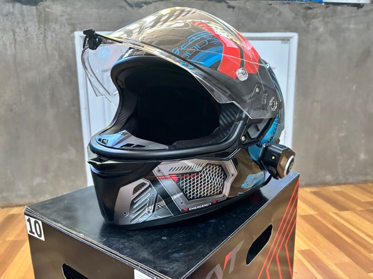 หมวก KYT รุ่น tt-revo ปี 2025 มอก. ใช้ออกทริปไปแค่ 2 ครั้ง ใหม่มากๆ รูปที่ 5