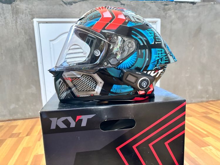 หมวก KYT รุ่น tt-revo ปี 2025 มอก. ใช้ออกทริปไปแค่ 2 ครั้ง ใหม่มากๆ รูปที่ 2