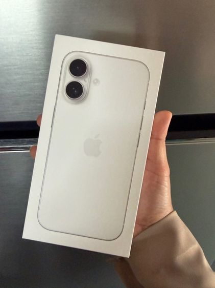 iPhone 16 128 gb สีขาว ครบกล่อง มือ 1 ใหม่ ไม่แกะ ไม่แอค 