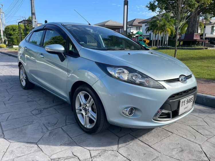 Ford Fiesta 2013 1.6 Trend Sedan เบนซิน ไม่ติดแก๊ส เกียร์อัตโนมัติ ฟ้า รูปที่ 3