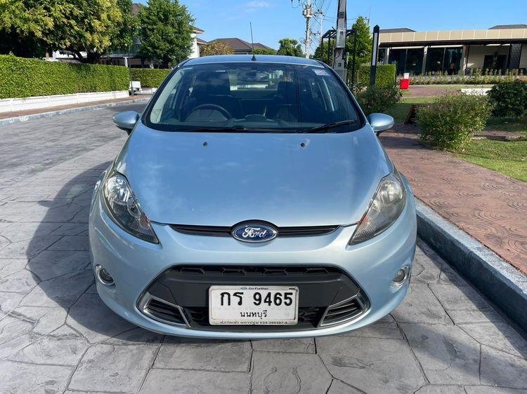 Ford Fiesta 2013 1.6 Trend Sedan เบนซิน ไม่ติดแก๊ส เกียร์อัตโนมัติ ฟ้า รูปที่ 2