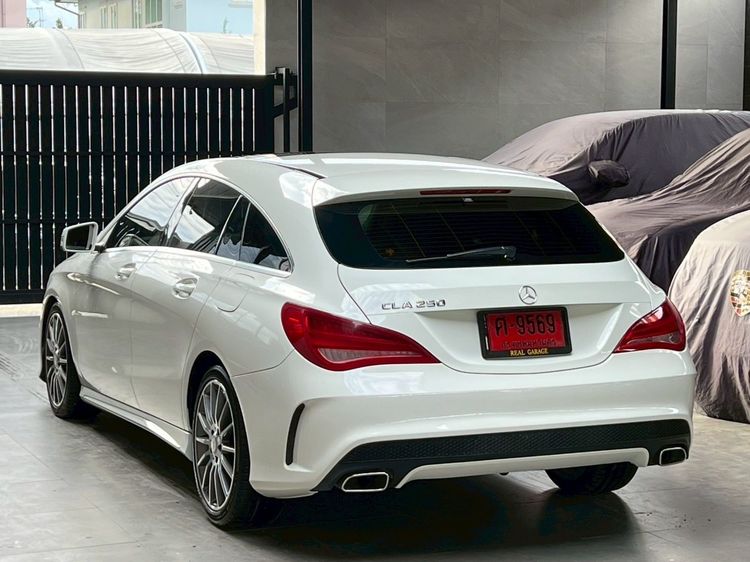 Mercedes-Benz CLA-Class 2016 CLA250 AMG Sedan เบนซิน ไม่ติดแก๊ส เกียร์อัตโนมัติ ขาว รูปที่ 3