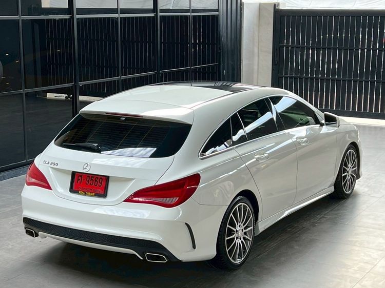 Mercedes-Benz CLA-Class 2016 CLA250 AMG Sedan เบนซิน ไม่ติดแก๊ส เกียร์อัตโนมัติ ขาว รูปที่ 4