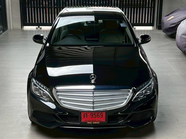 Mercedes-Benz C-Class 2016 C350 Sedan ไฮบริด ไม่ติดแก๊ส เกียร์อัตโนมัติ ดำ รูปที่ 3
