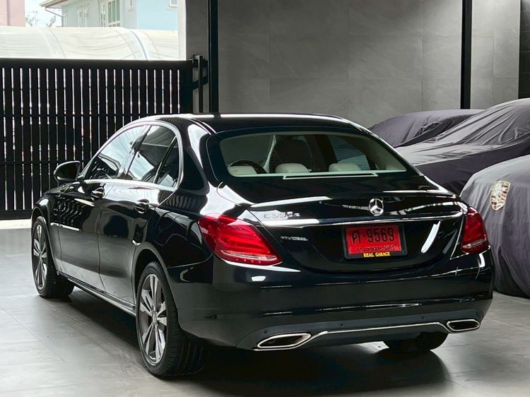 Mercedes-Benz C-Class 2016 C350 Sedan ไฮบริด ไม่ติดแก๊ส เกียร์อัตโนมัติ ดำ รูปที่ 4