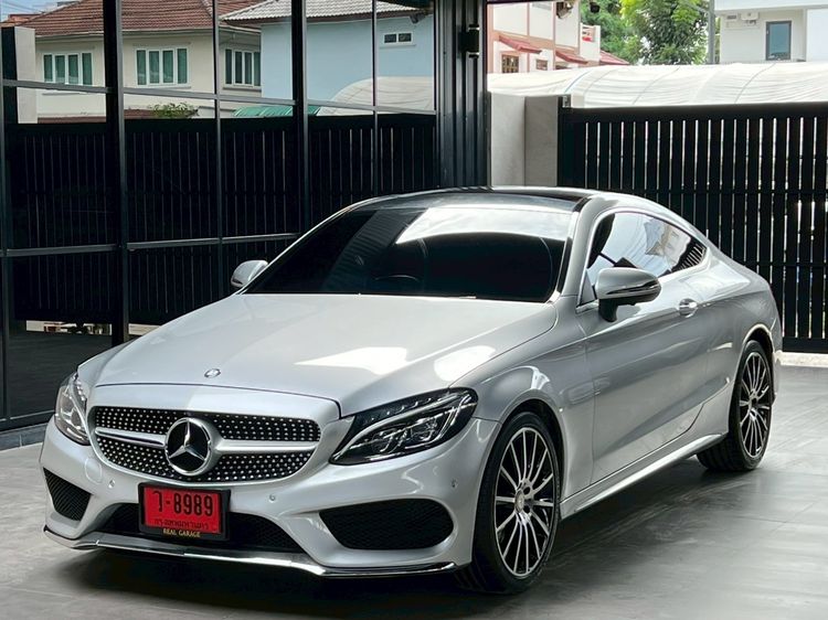 รถ Mercedes-Benz C-Class C250 สี เทา