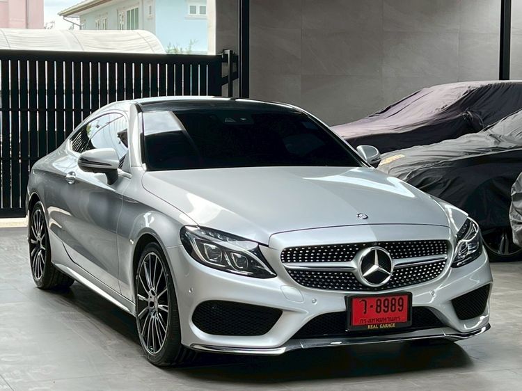 Mercedes-Benz C-Class 2017 C250 Sedan เบนซิน ไม่ติดแก๊ส เกียร์อัตโนมัติ เทา รูปที่ 3